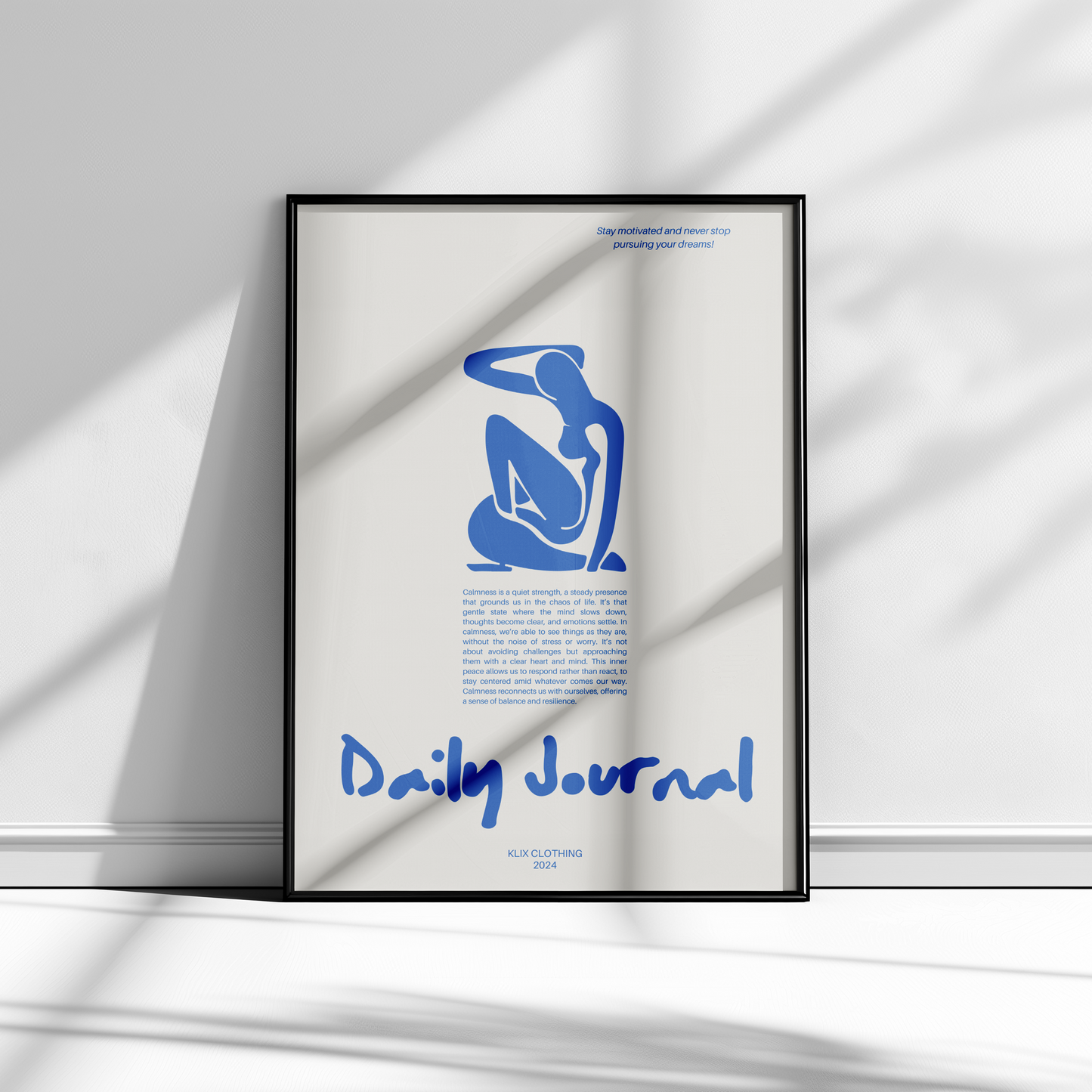 Poster 'Daily Journal'